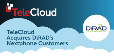 TeleCloud logo - TeleCloud Acquires DiRAD's Nextphone Customers (DiRAD logo)